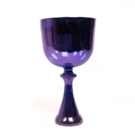Graal en cristal chantalt violet.