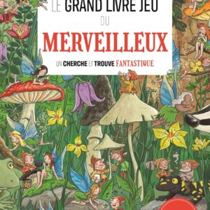 Livre : Le grand livre jeu du merveilleux - Un cherche et trouve fantastique.