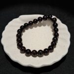 Bracelet perles Grenat - 8mm