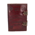 Grimoire en cuir oui-ja.