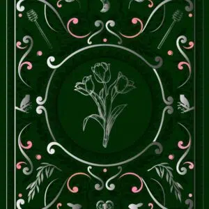 Couverture grimoire vierge Ostara.
