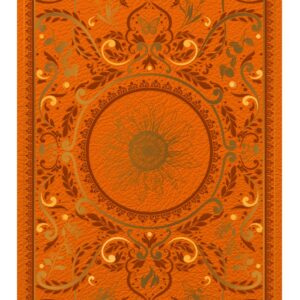 Grimoire vierge : Litha (orange).