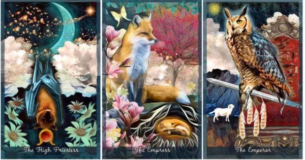 Coffret : The guardian of the night tarot (version anglaise).