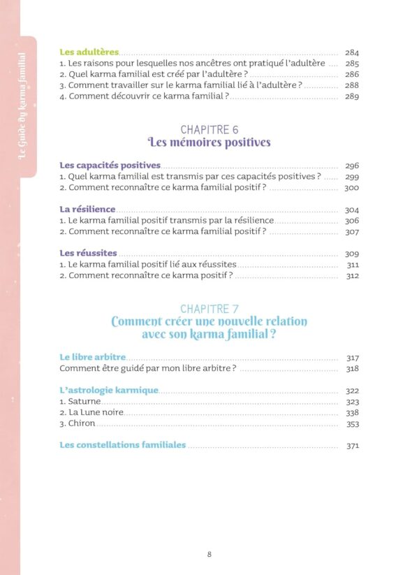 Le guide du karma familial : tout part de toi ! - Isabelle Cerf – Image 7