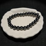 Bracelet perles Hématite - 8mm