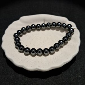 Bracelet perles Hématite - 8mm