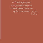 Livre : Héritages invisibles.