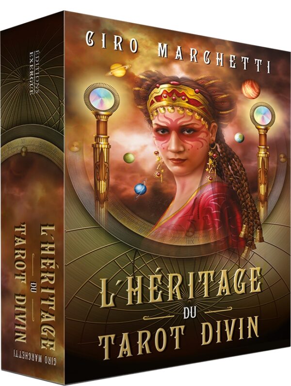 Coffret : L'héritage du tarot divin, de Ciro Marchetti.