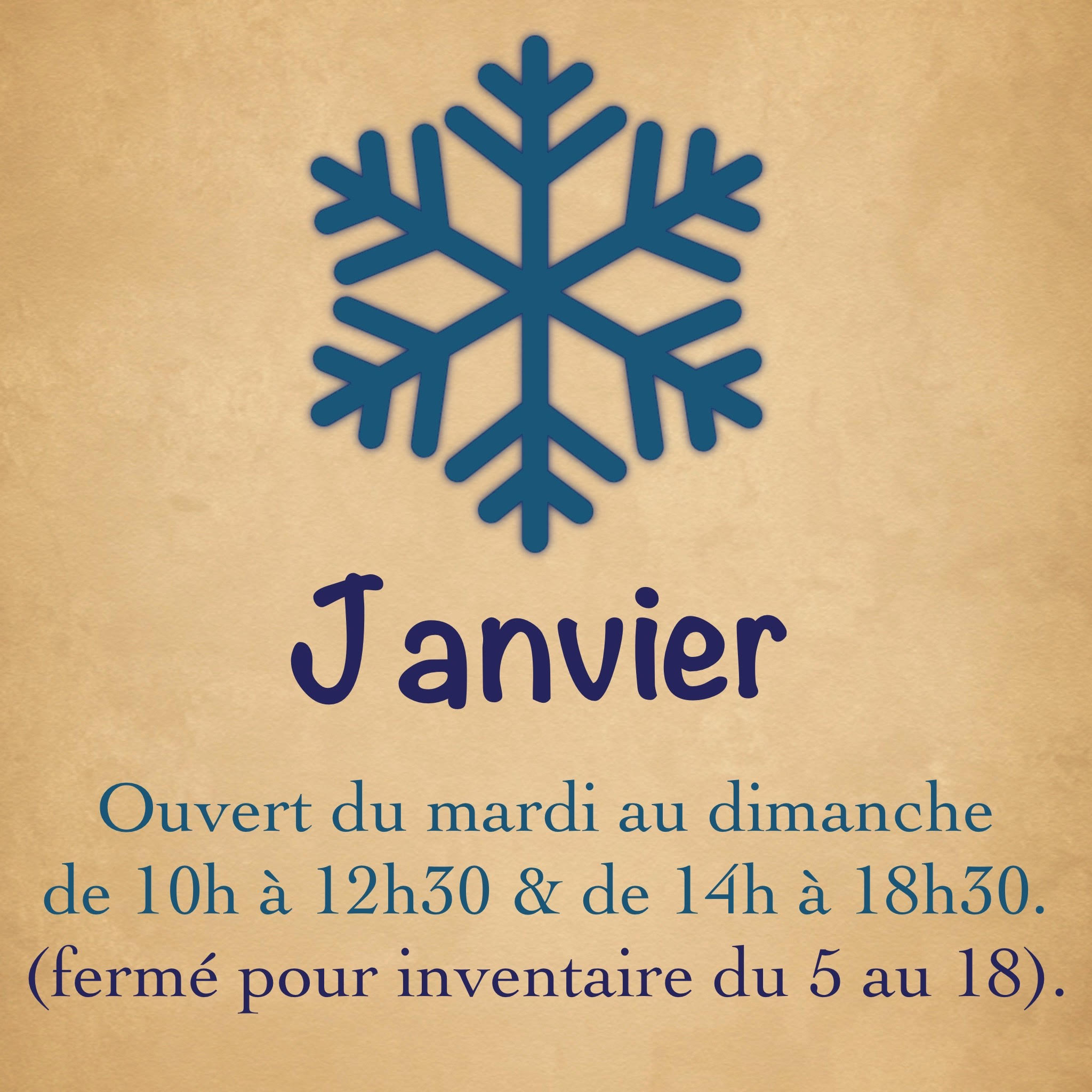 Horaires Janvier 2026.