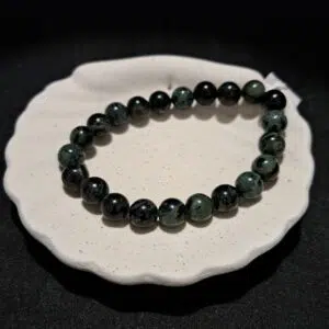 Bracelet perles Jaspe 'kambaba' - 8mm