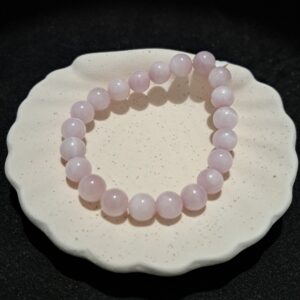 Bracelet perles Kunzite - 8mm