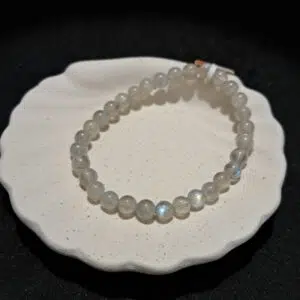 Bracelet perles Labradorite - 6mm