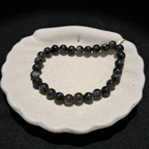 Bracelet perles Larvikite - 6mm