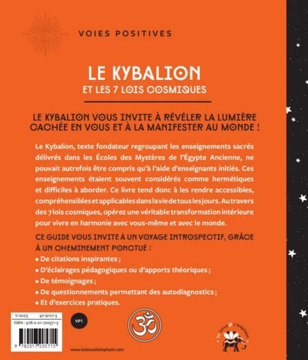 Le kybalion et les 7 lois cosmiques - Sylvie Senanedj – Image 2