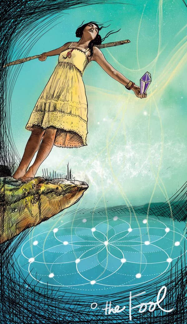 Mini coffret The light seer's pocket tarot (édition anglaise).