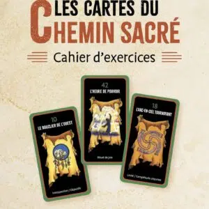 Livre Les cartes du chemin sacré : cahier d'exercices.