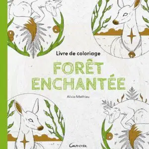 Livre de coloriage : Forêt enchantée - Alicia Mathieu.