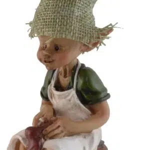 Lutin cordonnier - 12cm.