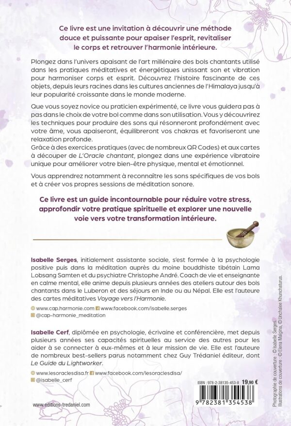 Livre Méditer avec les bols chantants.
