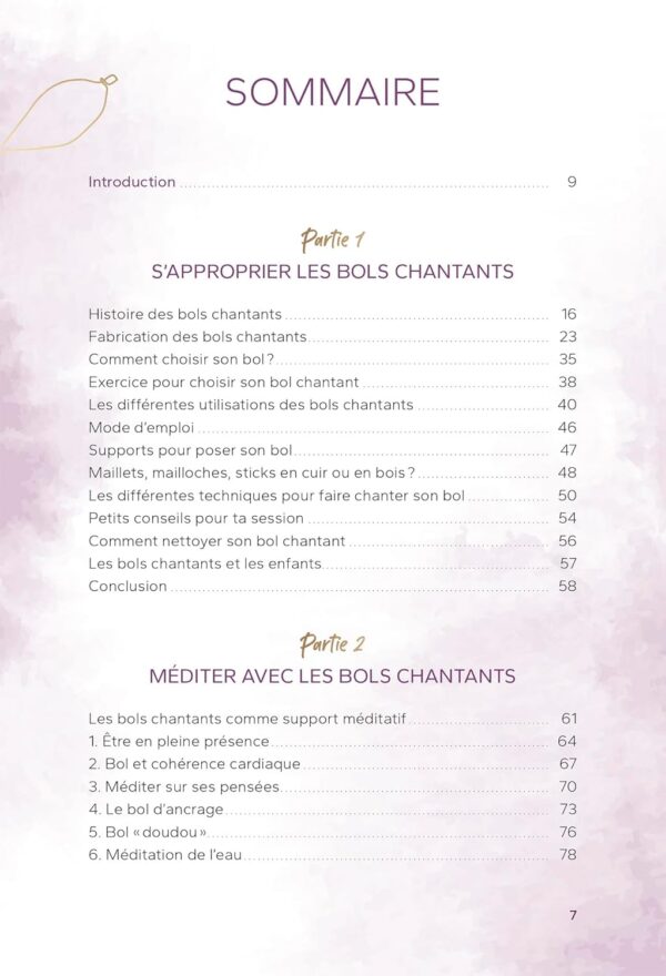 Livre Méditer avec les bols chantants.