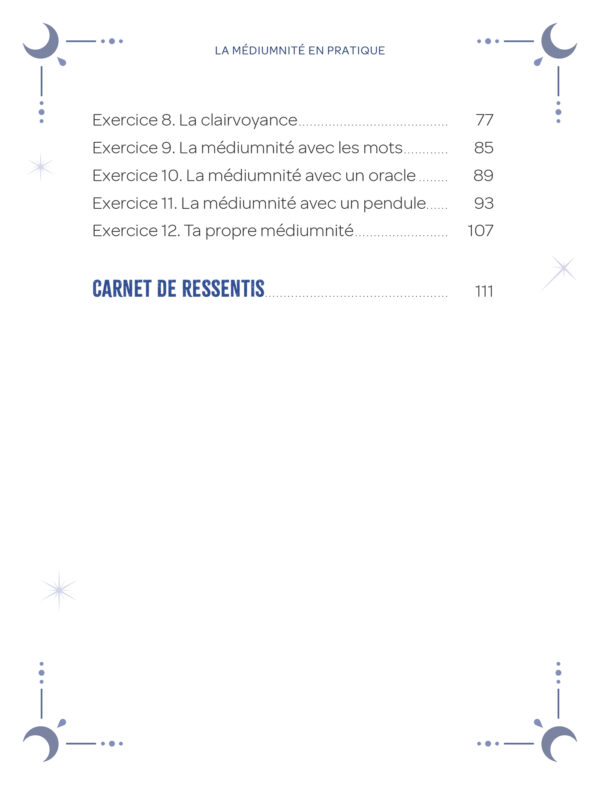 Livre La médiumnité en pratique.