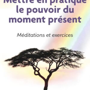 Livre : Mettre en pratique le pouvoir du moment présent - Enseignements essentiels, méditations et exercices pour jouir d'une vie libérée.