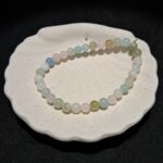 Bracelet perles Morganite - 6mm