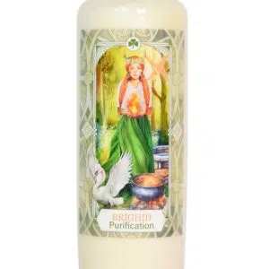 Bougie neuvaine déesse Birgit.