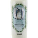 Bougie neuvaine animal totem hibou.