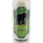 Bougie neuvaine panthère noire.