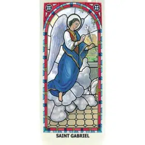 Bougie neuvaine Saint Gabriel.
