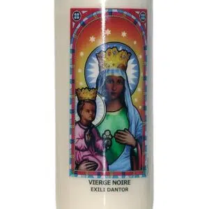 Bougie neuvaine vierge noire Exili Dantor.