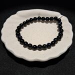 Bracelet perles Œil de faucon (qualité extra) - 6mm