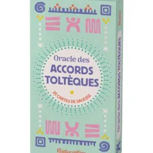Oracle des accords Toltèques - 25 cartes de sagesse.