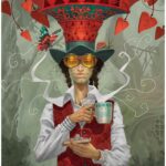 Coffret : L'oracle d'Alice au pays des merveilles.