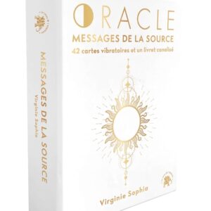 Oracle : Messages de la Source - 42 cartes vibratoires et un livret canalisé.