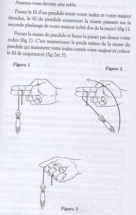 (Scan tiré du livre de Jean-Luc Caradeau sur le Pendule Egyptien)