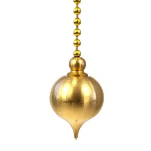 Pendule : Aquarius à témoin (laiton).