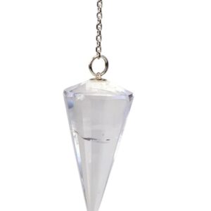 Pendule facetté en Quartz (4cm).