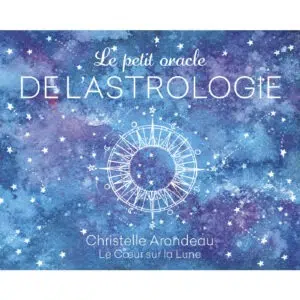 Coffret Le petit oracle de l'astrologie.