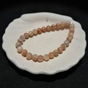 Bracelet perles Pierre de soleil - 6mm