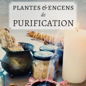 Livre plantes et encens de purification.