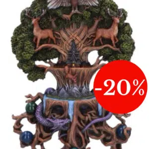 Plaque murale en résine : Yggdrasil (30,5cm) - Anne Stokes.