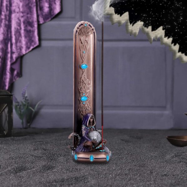 Porte encens : Déesse triple lune - 22,5cm.