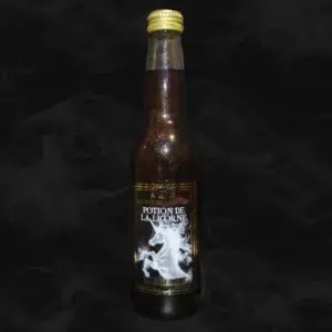 Bouteille Elixir des 3 Sorciers, Potion de la Licorne.