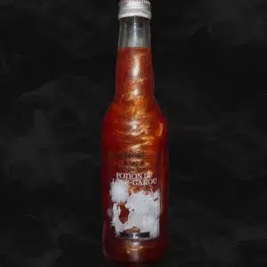 Bouteille Elixir des 3 Sorciers, Potion du loup garou.