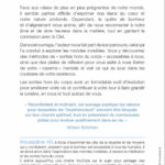 Livre : Le pouvoir des sorties hors du corps.