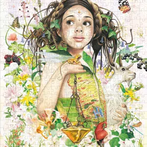 Puzzle XL : La Fée aux parfums (Brucero) - 500 pièces.
