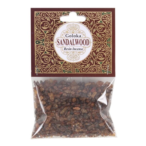Sachet d'encens en résine : Sandalwood (30g) - Goloka.