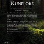 Livre Runelore : magie, histoire et secrets cachés des runes.